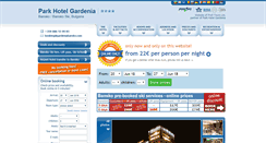 Desktop Screenshot of gardeniabansko.com
